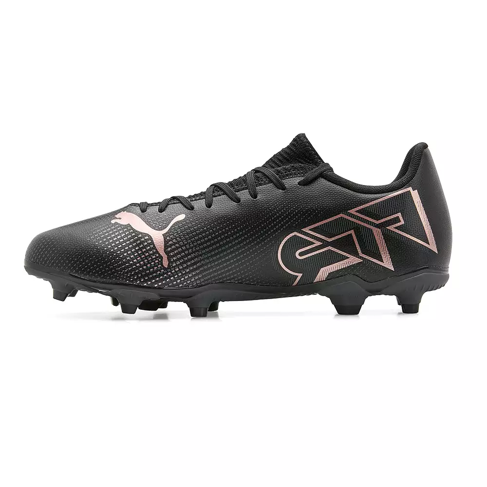 Puma Future 7 Play FG/AG Football Boots, Black Copper Rose