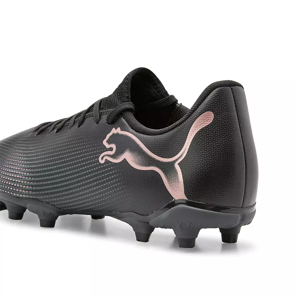 Puma Future 7 Play FG/AG Football Boots, Black Copper Rose