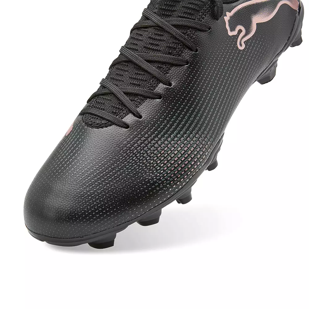 Puma Future 7 Play FG/AG Football Boots, Black Copper Rose