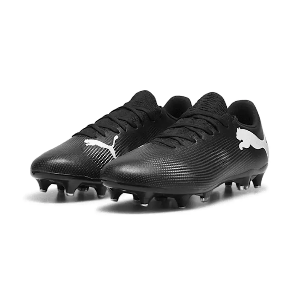 Puma Future 7 Play MxSG Football Boots in Black and White