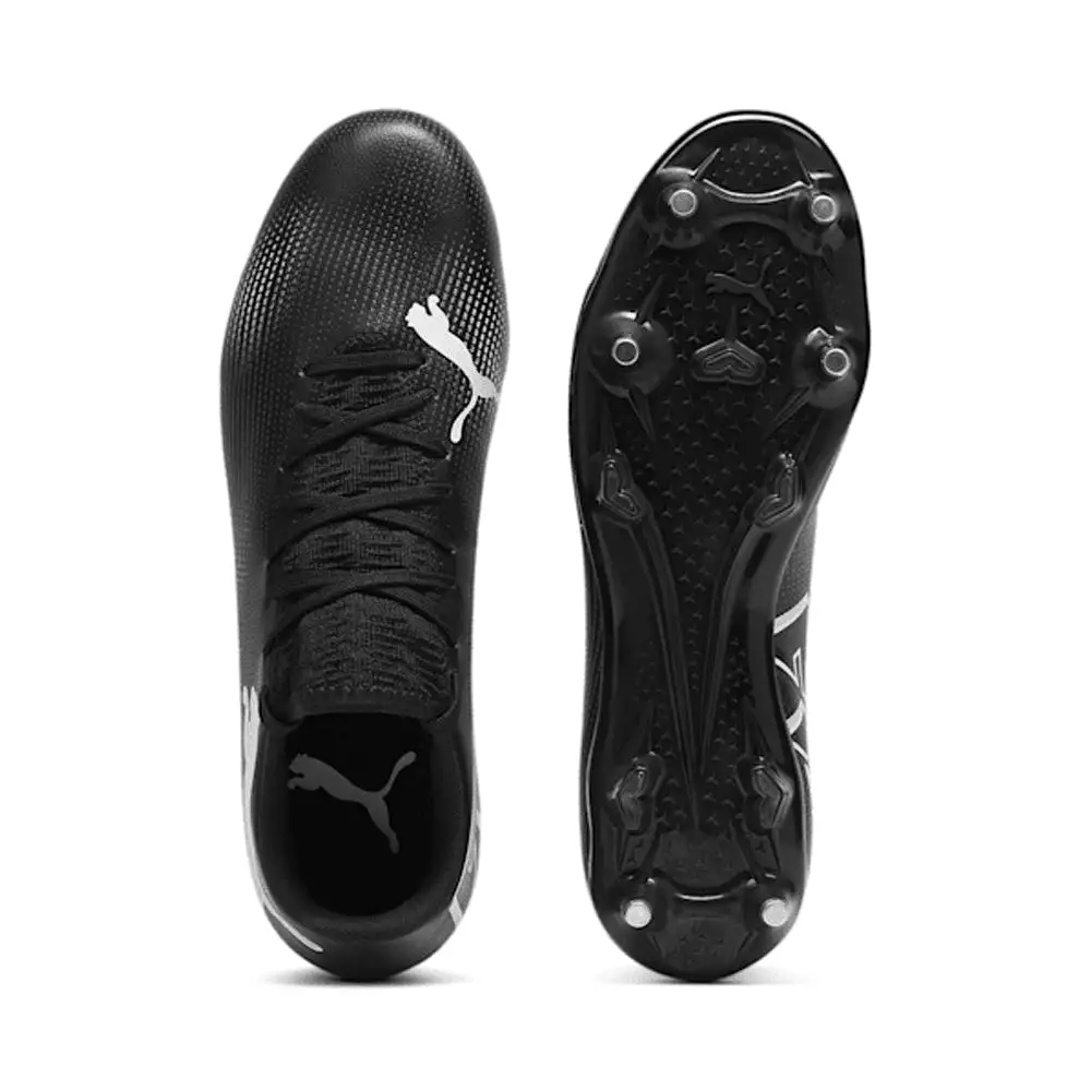 Puma Future 7 Play MxSG Football Boots in Black and White