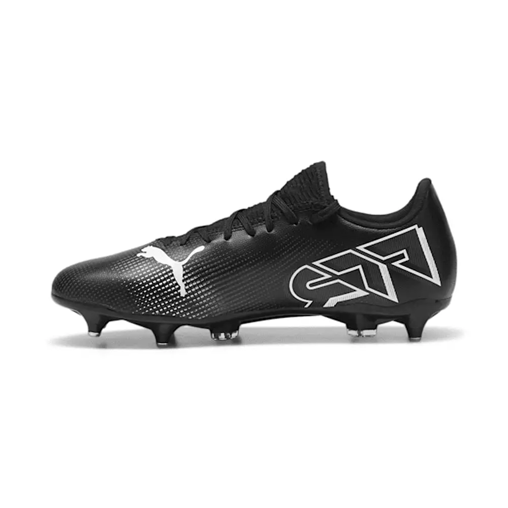 Puma Future 7 Play MxSG Football Boots in Black and White