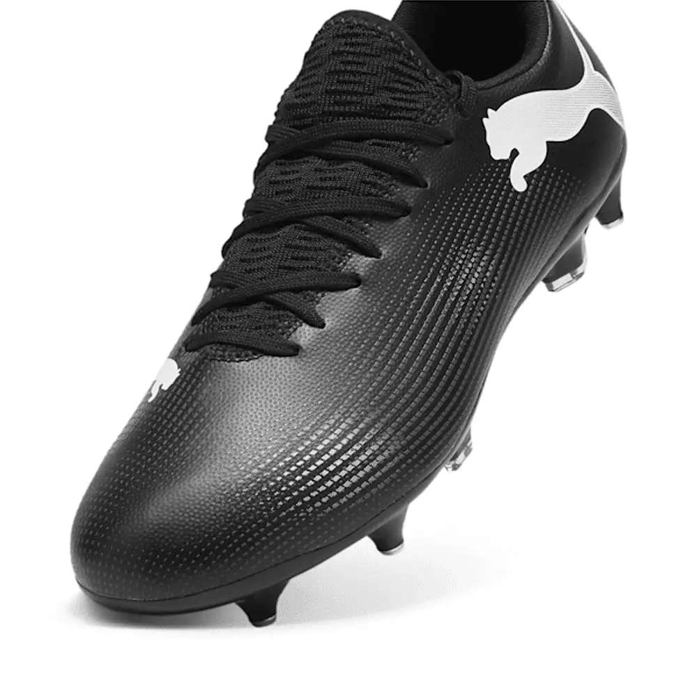 Puma Future 7 Play MxSG Football Boots in Black and White