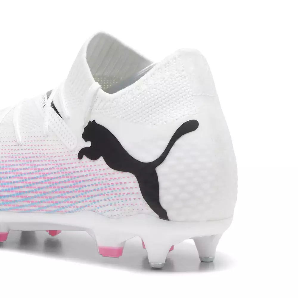 Puma Future 7 Pro MxSG Football Boots - White/Black/Poison Pink - Buy Now