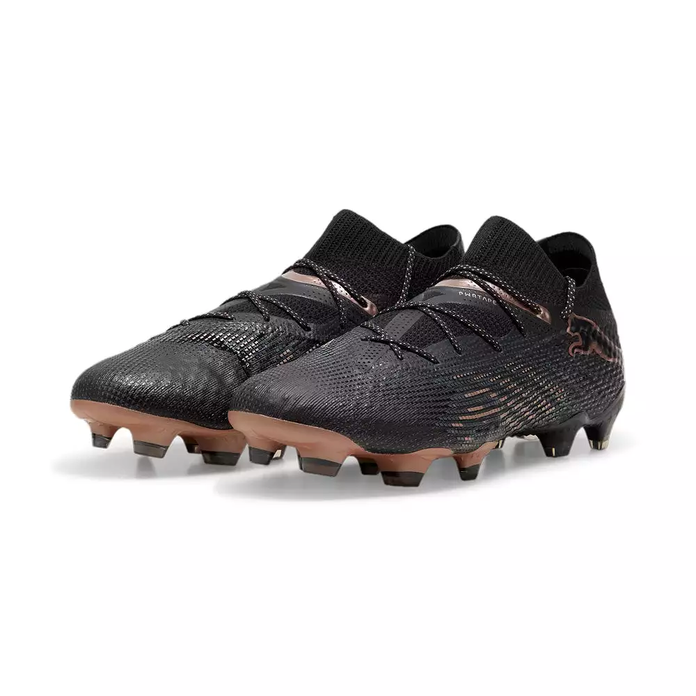 Puma Future 7 Ultimate FG/AG Black Copper Rose Football Boots