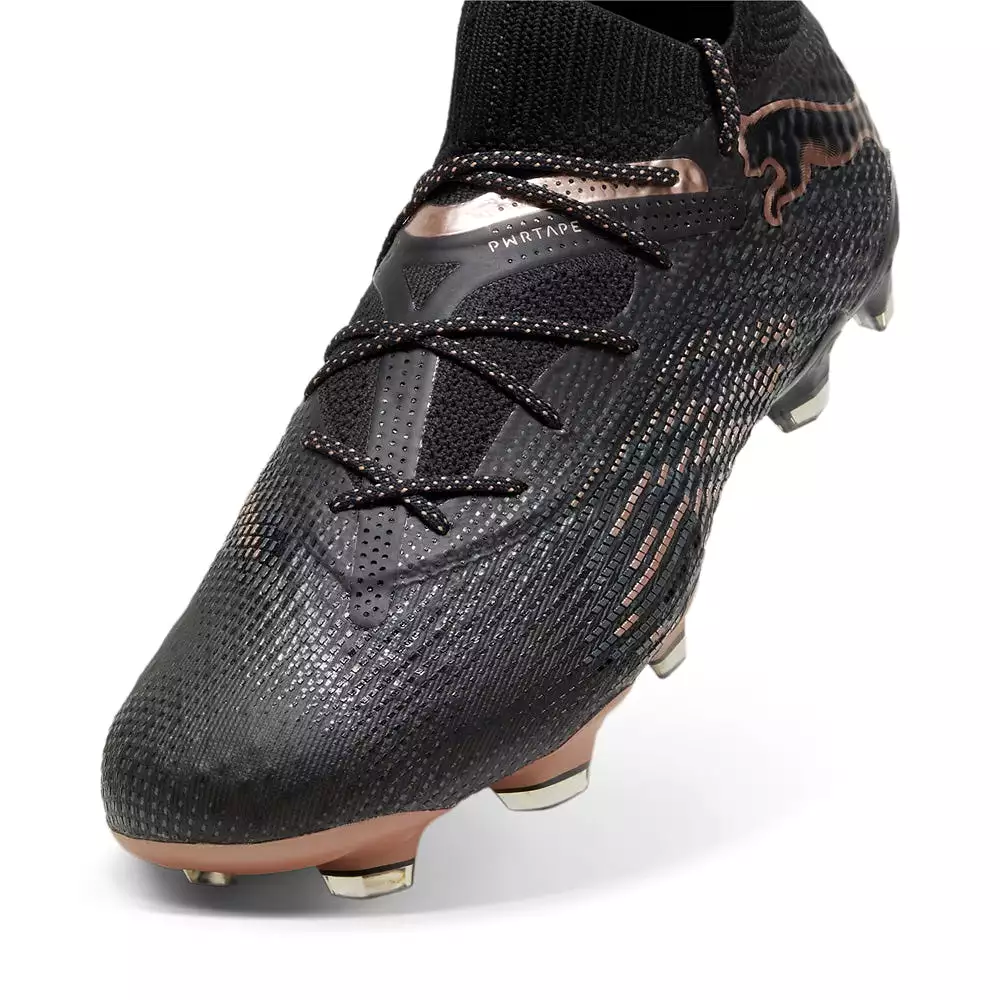 Puma Future 7 Ultimate FG/AG Black Copper Rose Football Boots