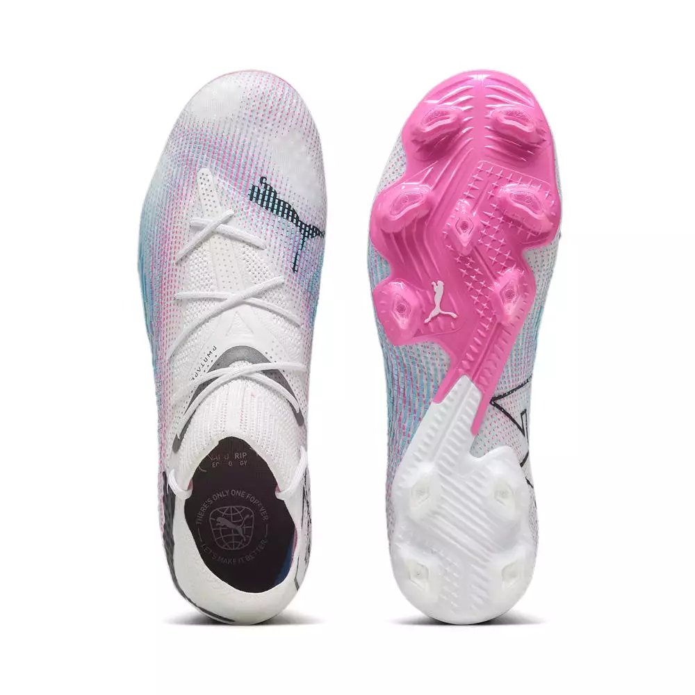 Puma Future 7 Ultimate Football Boots - White/Black/Poison Pink