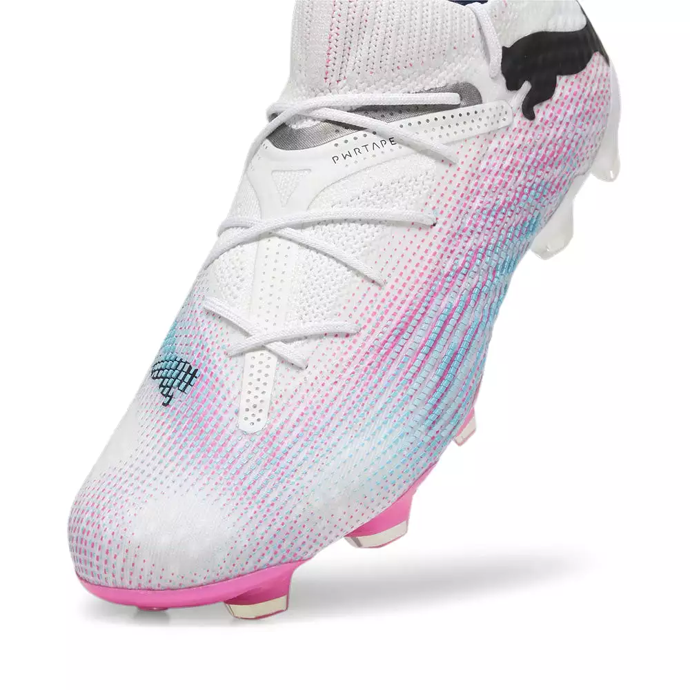 Puma Future 7 Ultimate Football Boots - White/Black/Poison Pink