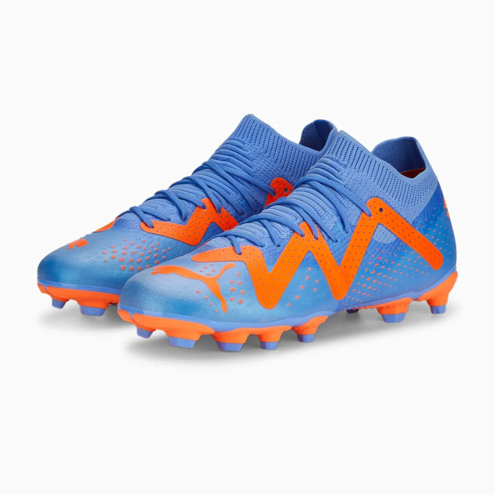 Puma Future Match Junior Football Boots Blue Glimmer Orange - Available now