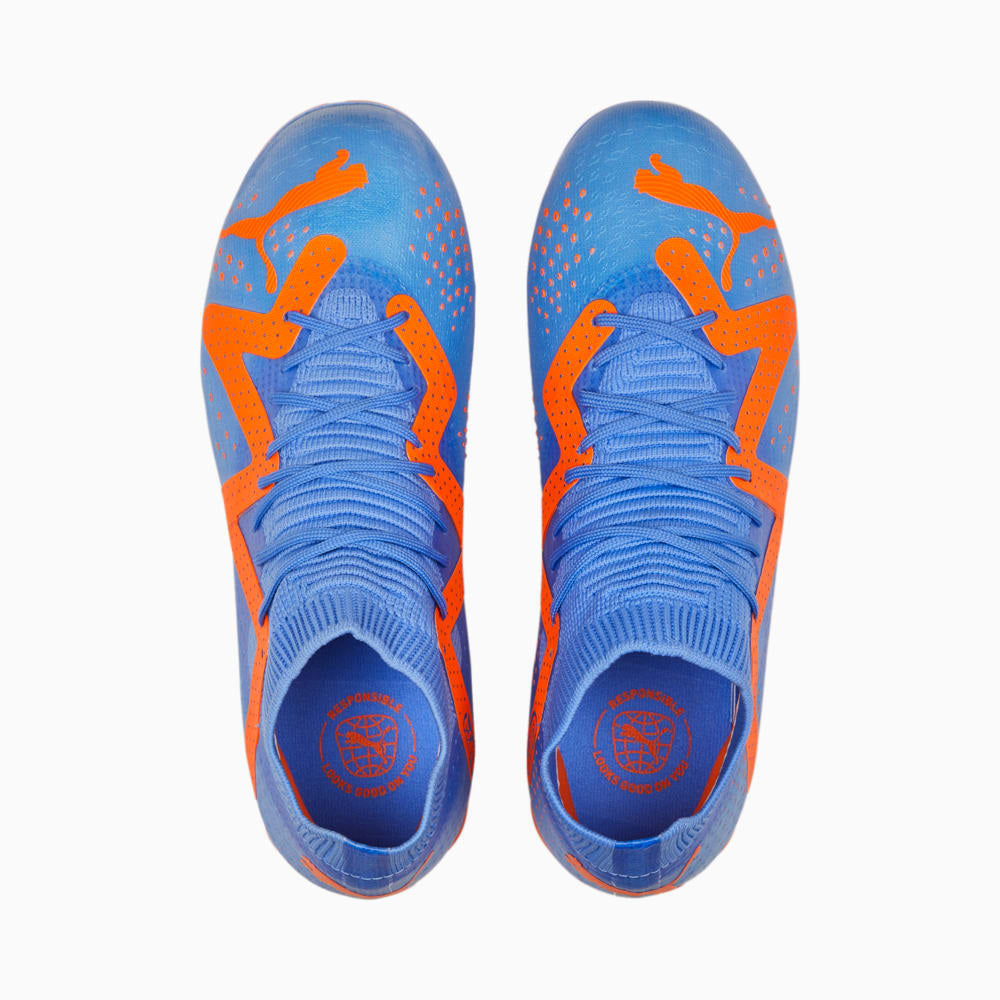 Puma Future Match Junior Football Boots Blue Glimmer Orange - Available now