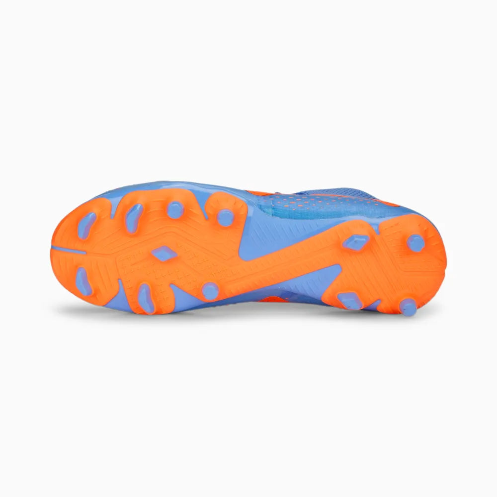 Puma Future Match Junior Football Boots Blue Glimmer Orange - Available now