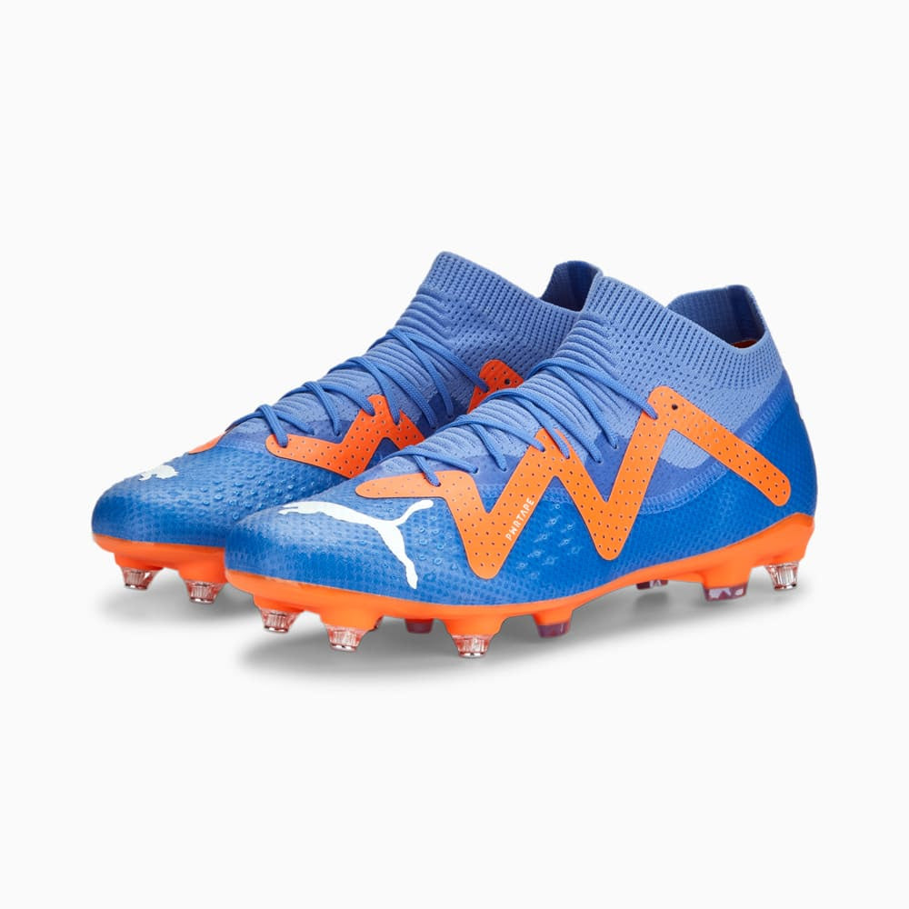 Puma Future Pro MxSG Football Boots Blue Glimmer Orange