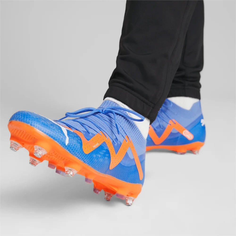 Puma Future Pro MxSG Football Boots Blue Glimmer Orange