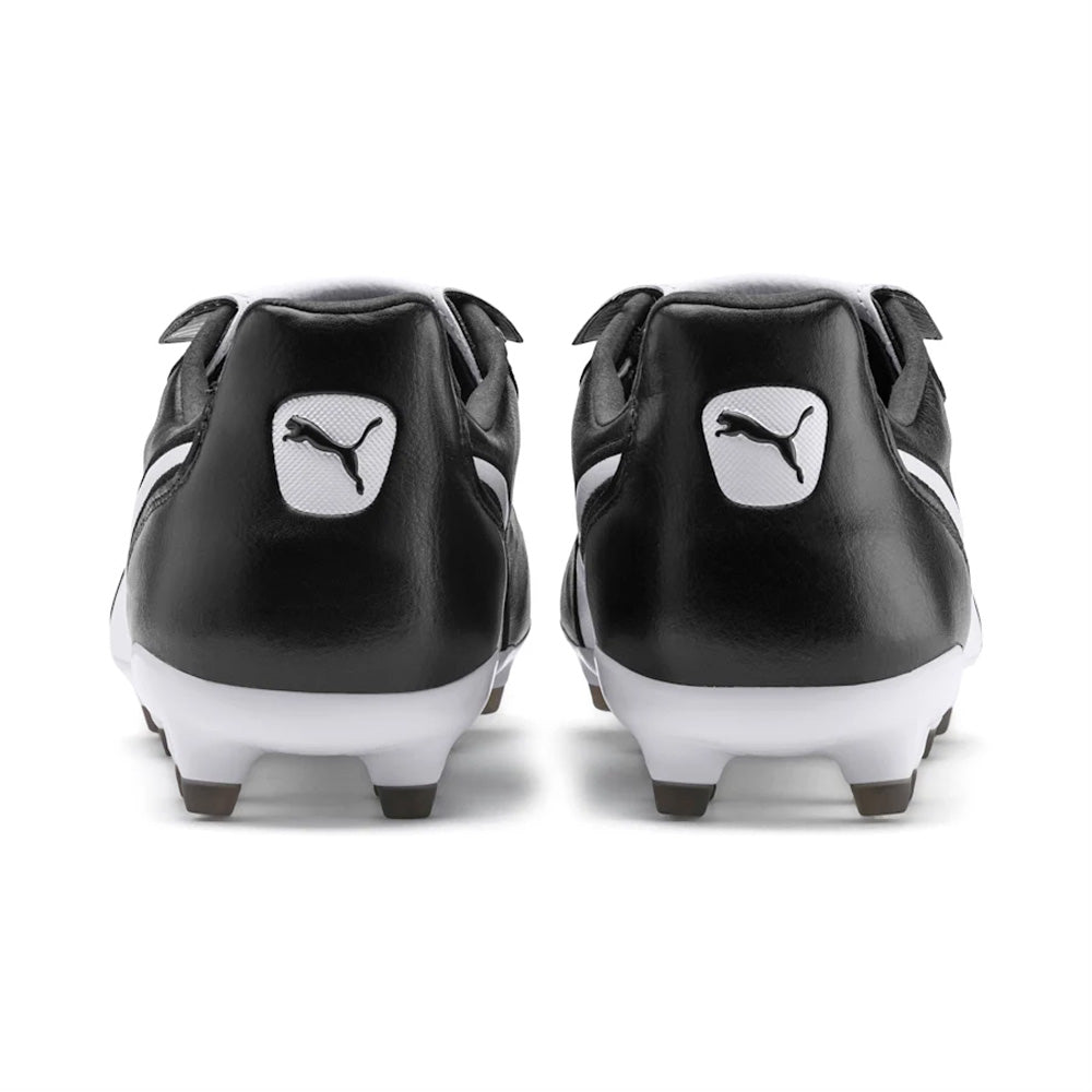 Puma King Top FG Soccer Cleats | Black/White - Buy Now!