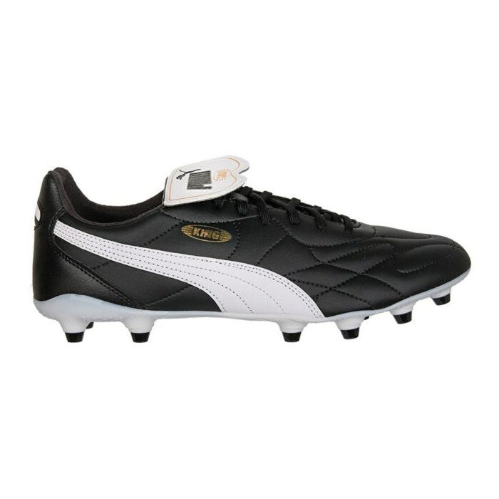 Puma King Top FG/AG Black/White Football Boots