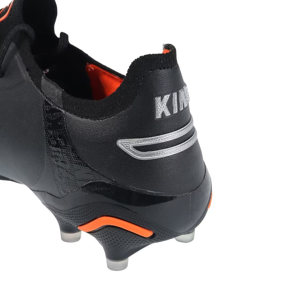 Puma King Ultimate Football Boots Black Silver Orange