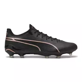 Puma King Ultimate Football Boots FG/AG - Black/Copper Rose