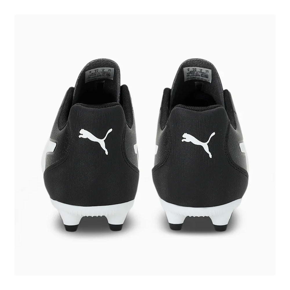 Puma Monarch II FG/AG Soccer Cleats - Black/White