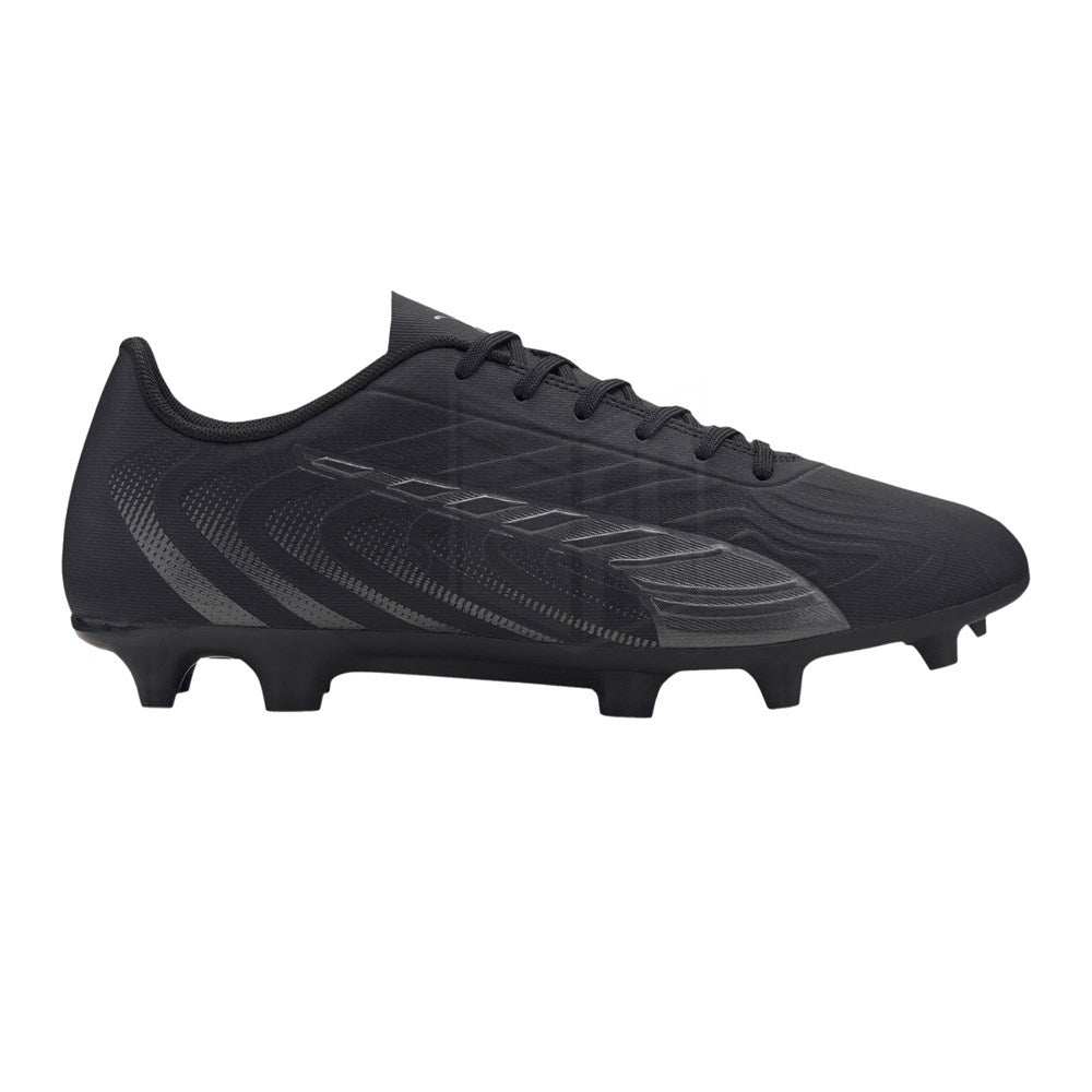 Puma One 20.4 FG Junior Football Boots - Black/Ash