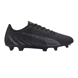 Puma One 20.4 FG Junior Football Boots - Black/Ash