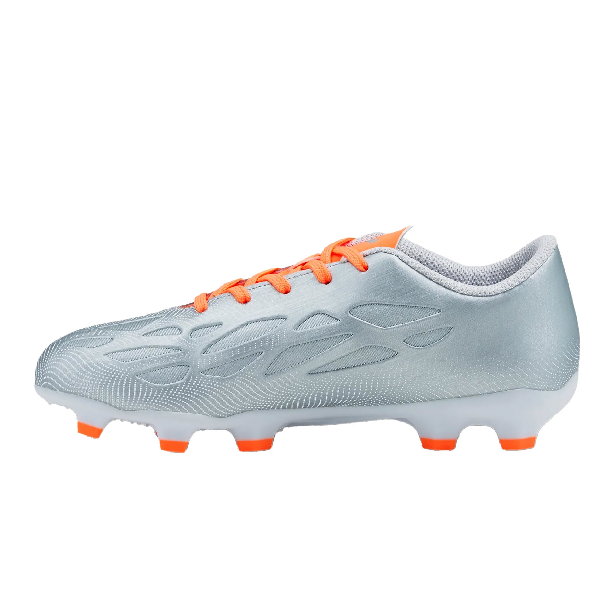 Puma Ultra 4.4 Kids Football Boots Silver Neon Citrus