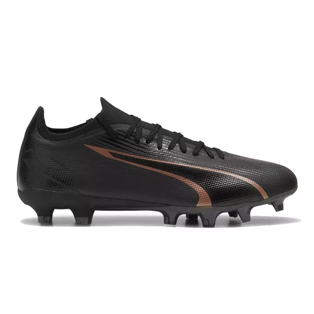 Puma Ultra Match FG/AG Football Boots - Black/Copper Rose