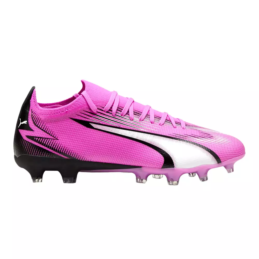 Puma Ultra Match Football Boots - Poison Pink/White/Black