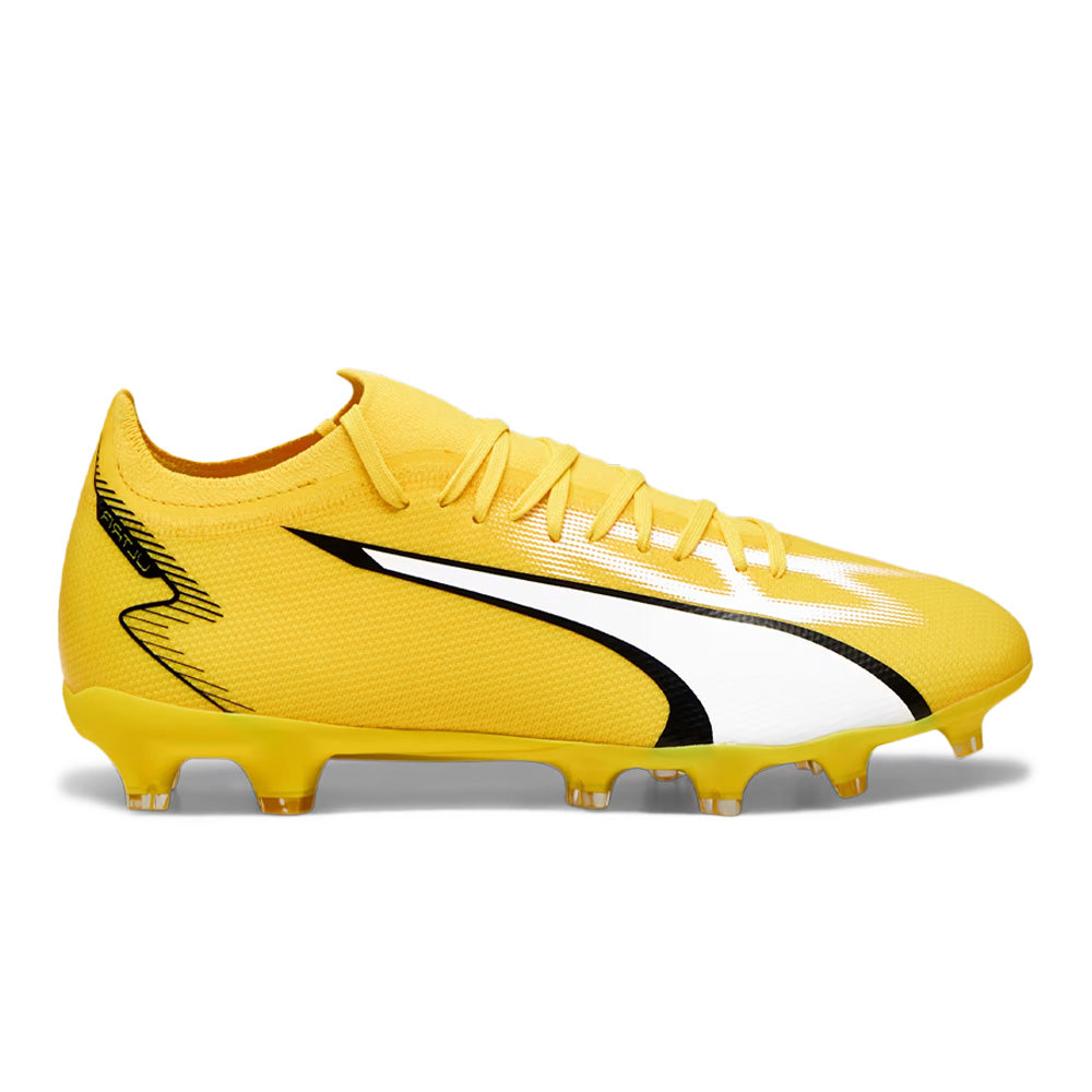 Puma Ultra Match Football Boots Yellow Blaze White Black