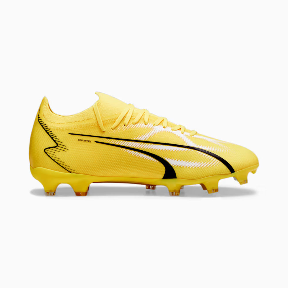 Puma Ultra Match Football Boots Yellow Blaze White Black