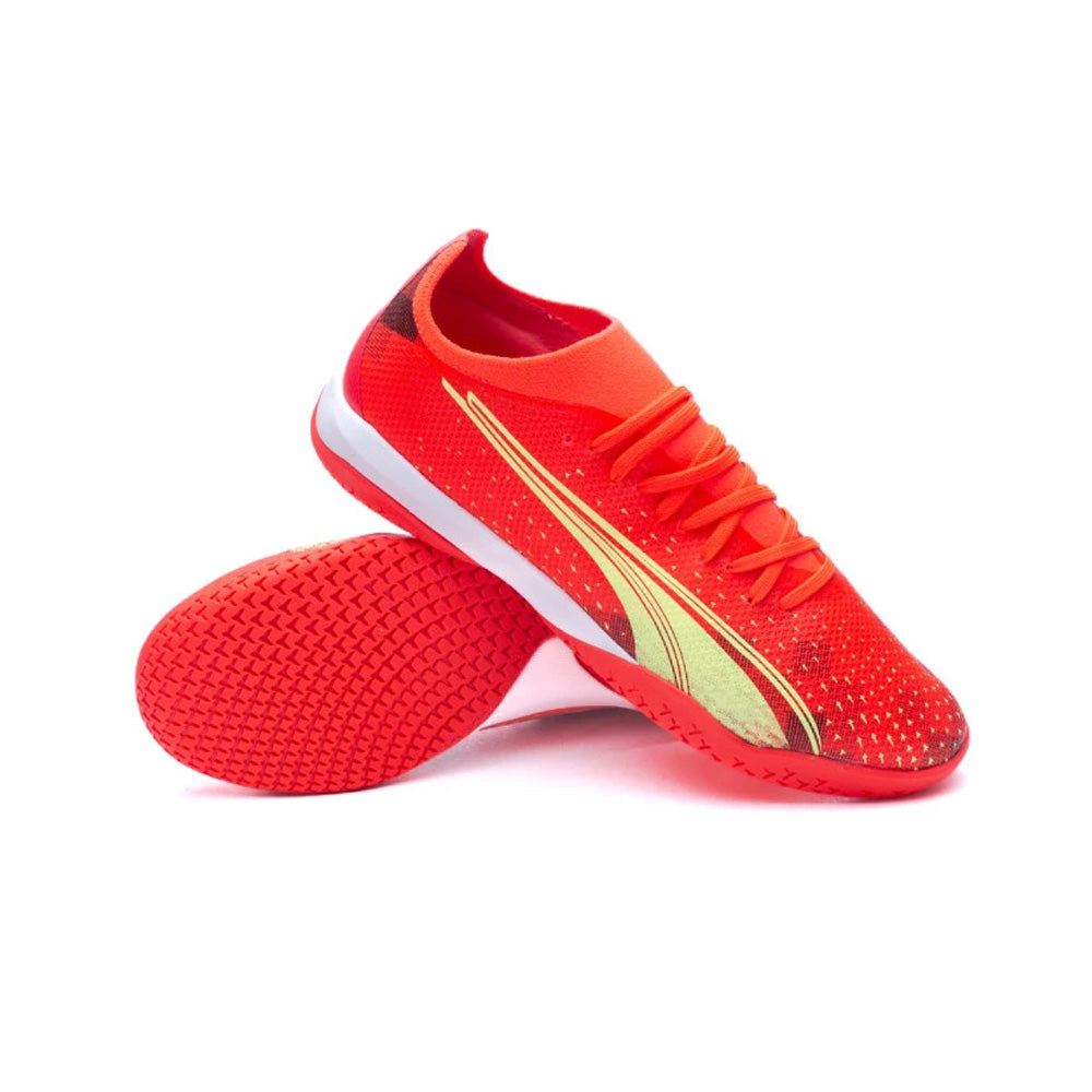 Puma Ultra Match IT Football Boots - Fiery Coral/Fizzy Light