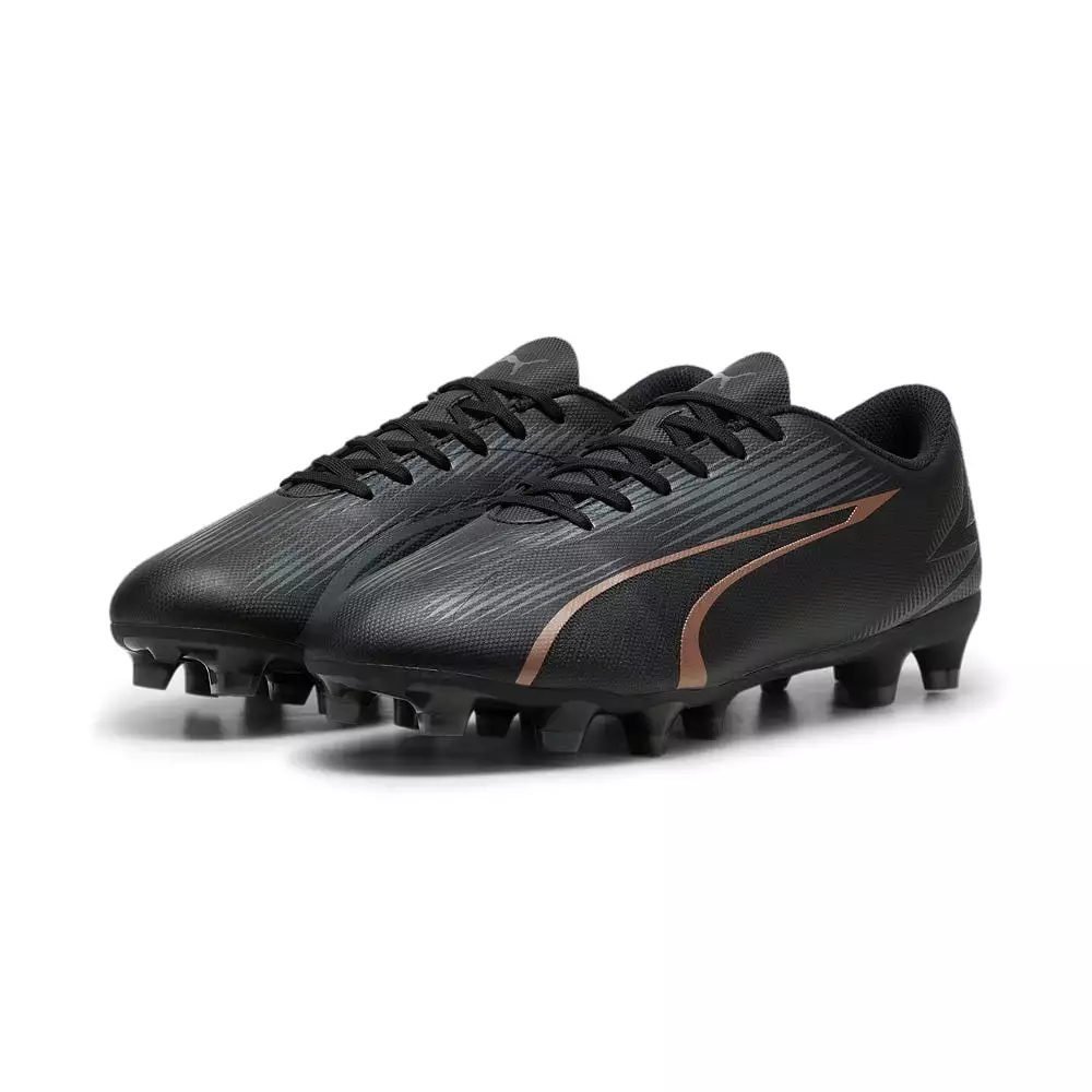 Puma Ultra Play FG/AG Football Boots - Black/Copper Rose