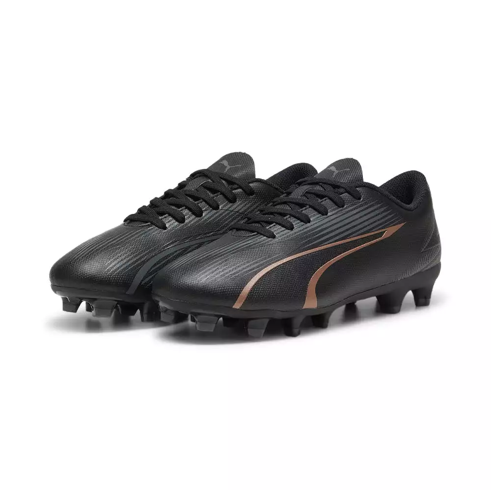 Puma Ultra Play FG/AG Jnr Soccer Cleats Black Copper Rose