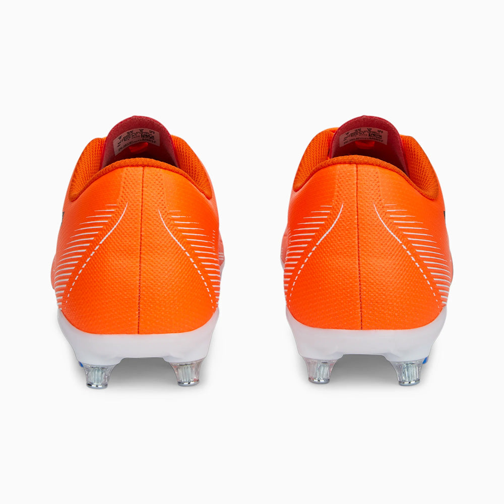 Puma Ultra Play MxSG Football Boots, Ultra Orange/White/Blue