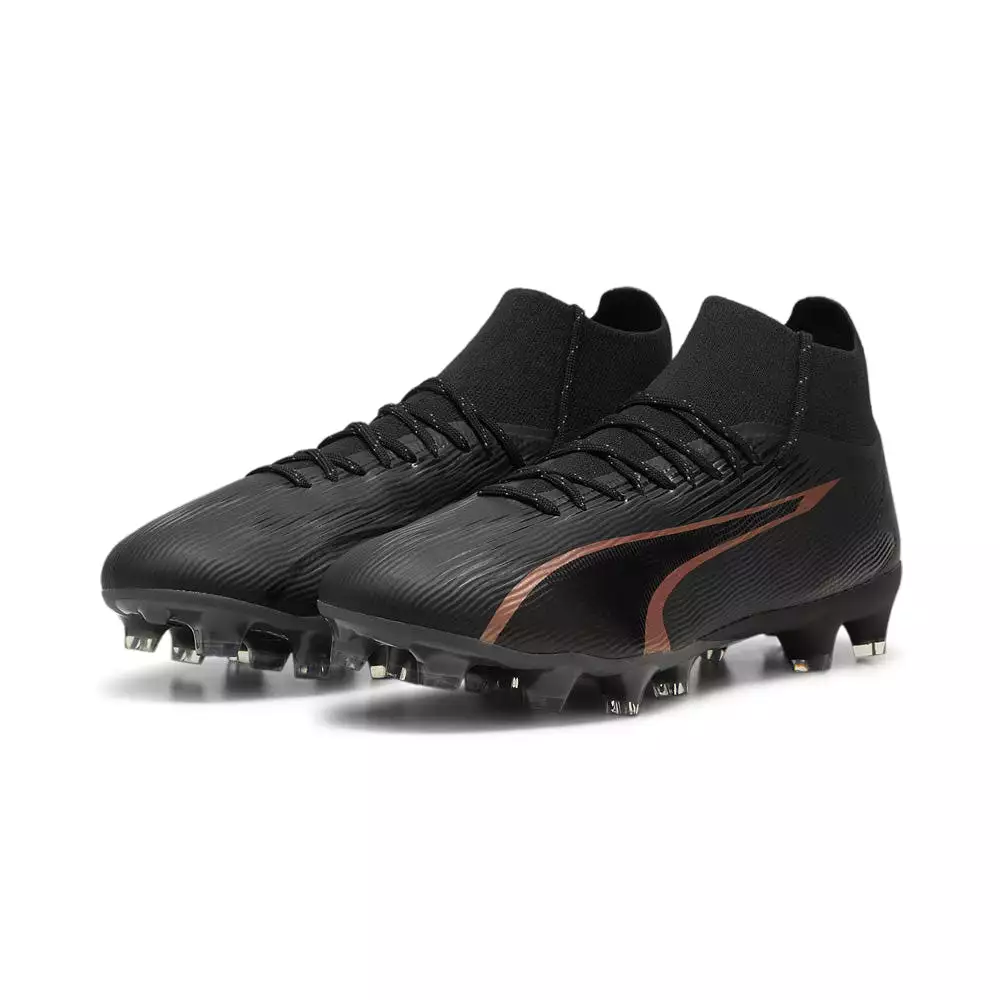 Puma Ultra Pro FG/AG Football Boots - Black Copper Rose