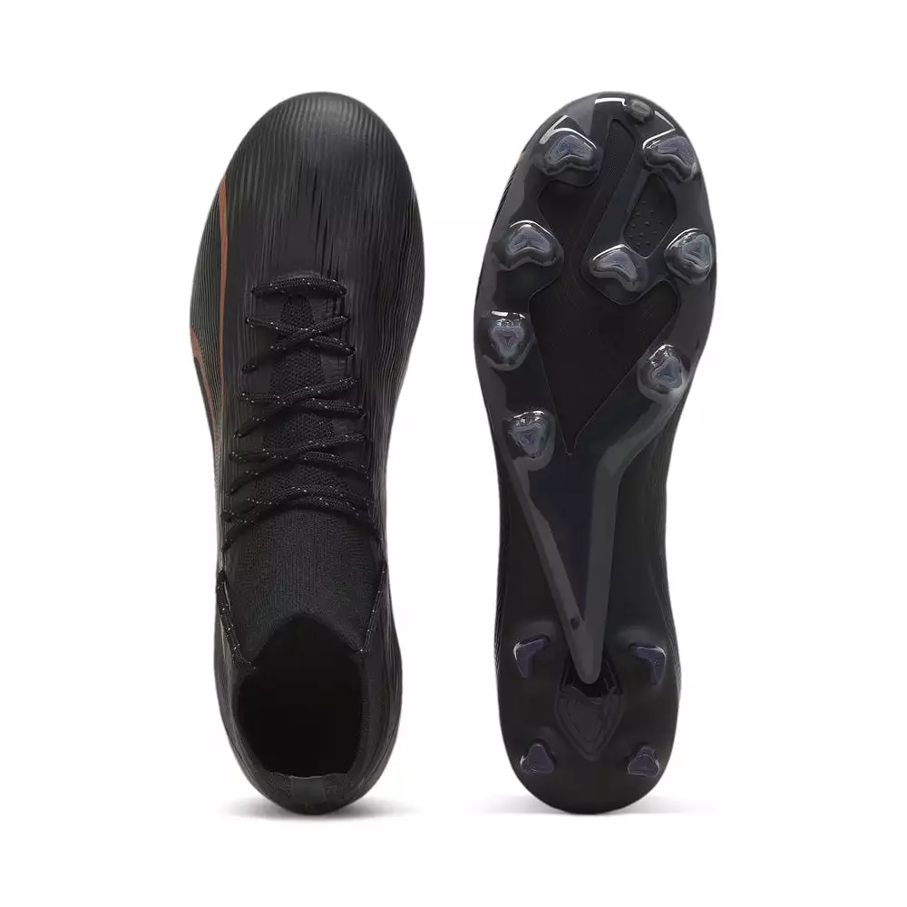 Puma Ultra Pro FG/AG Football Boots - Black Copper Rose