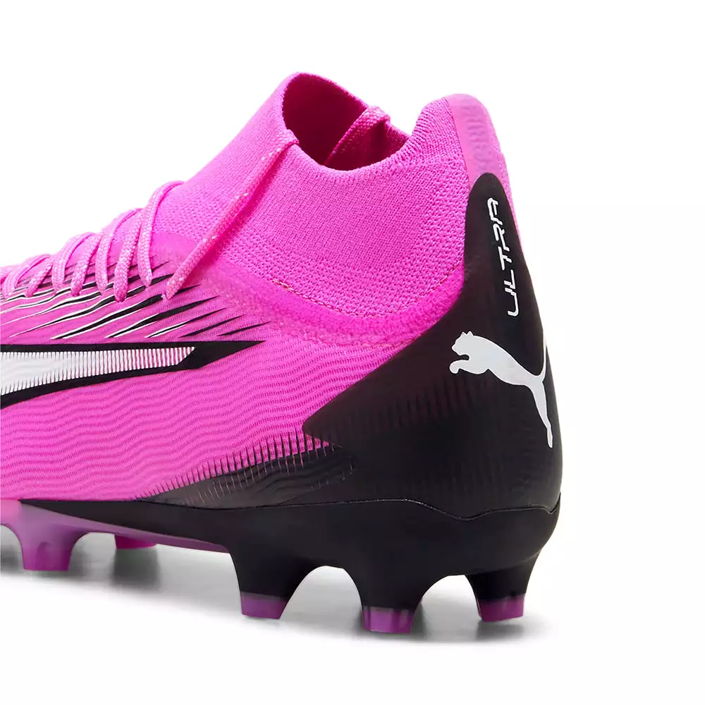 Puma Ultra Pro Soccer Cleats (Poison Pink/White/Black)