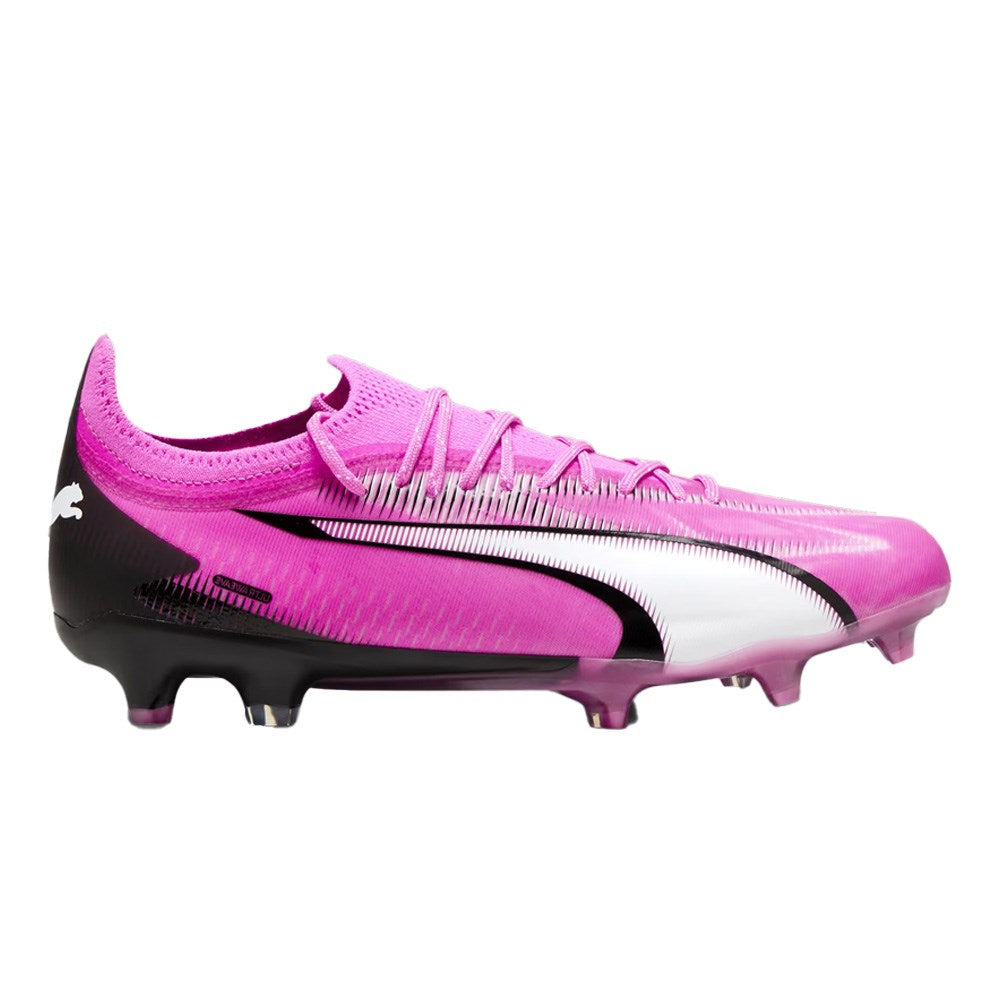 Puma Ultra Ultimate FG/AG Football Boots - Poison Pink/Black/White