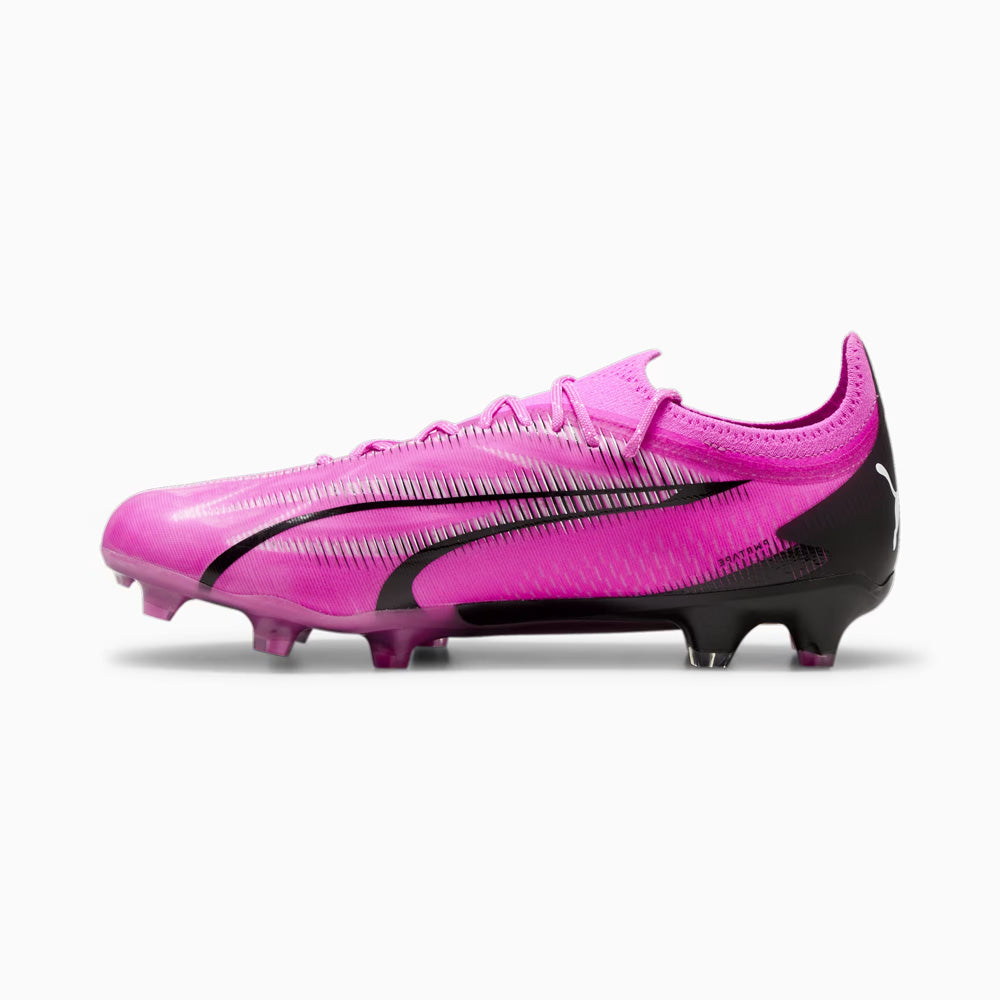 Puma Ultra Ultimate FG/AG Football Boots - Poison Pink/Black/White