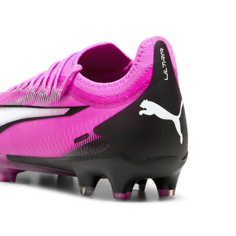 Puma Ultra Ultimate FG/AG Football Boots - Poison Pink/Black/White