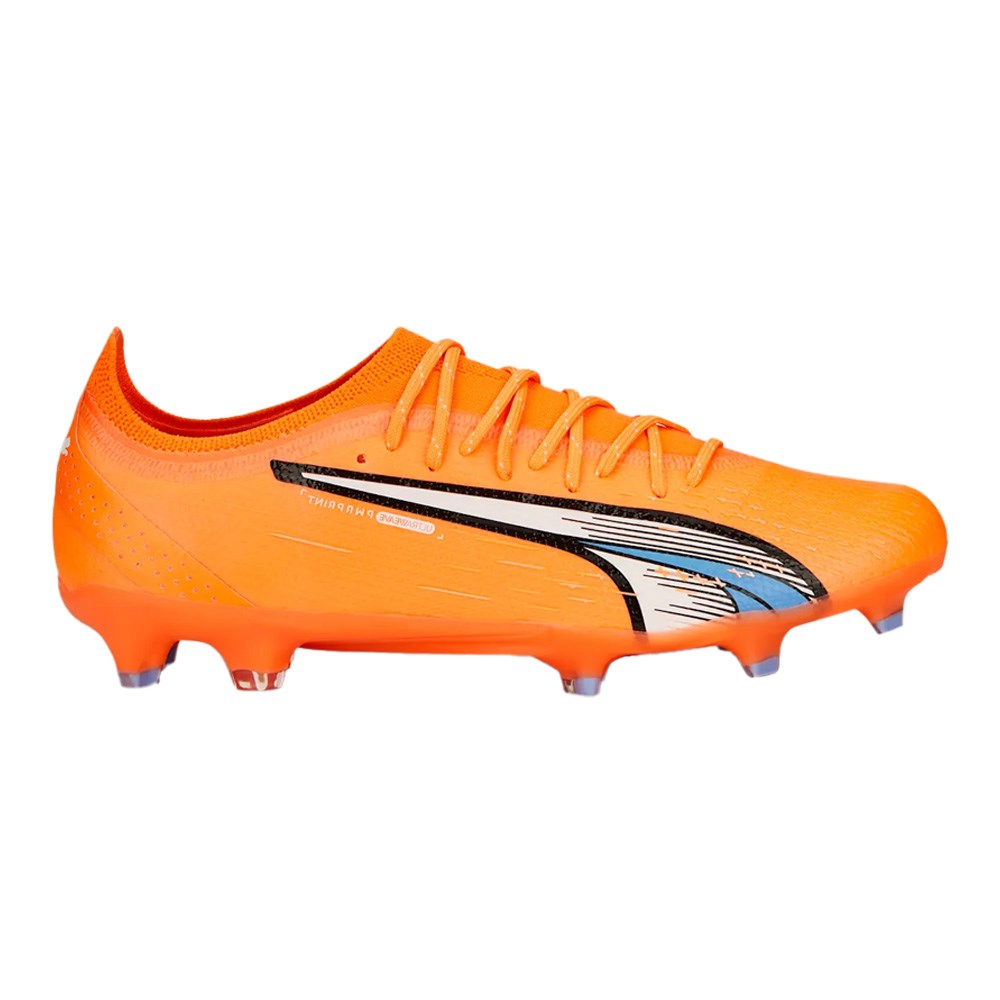 Puma Ultra Ultimate FG/AG Football Boots - Ultra Orange White Blue