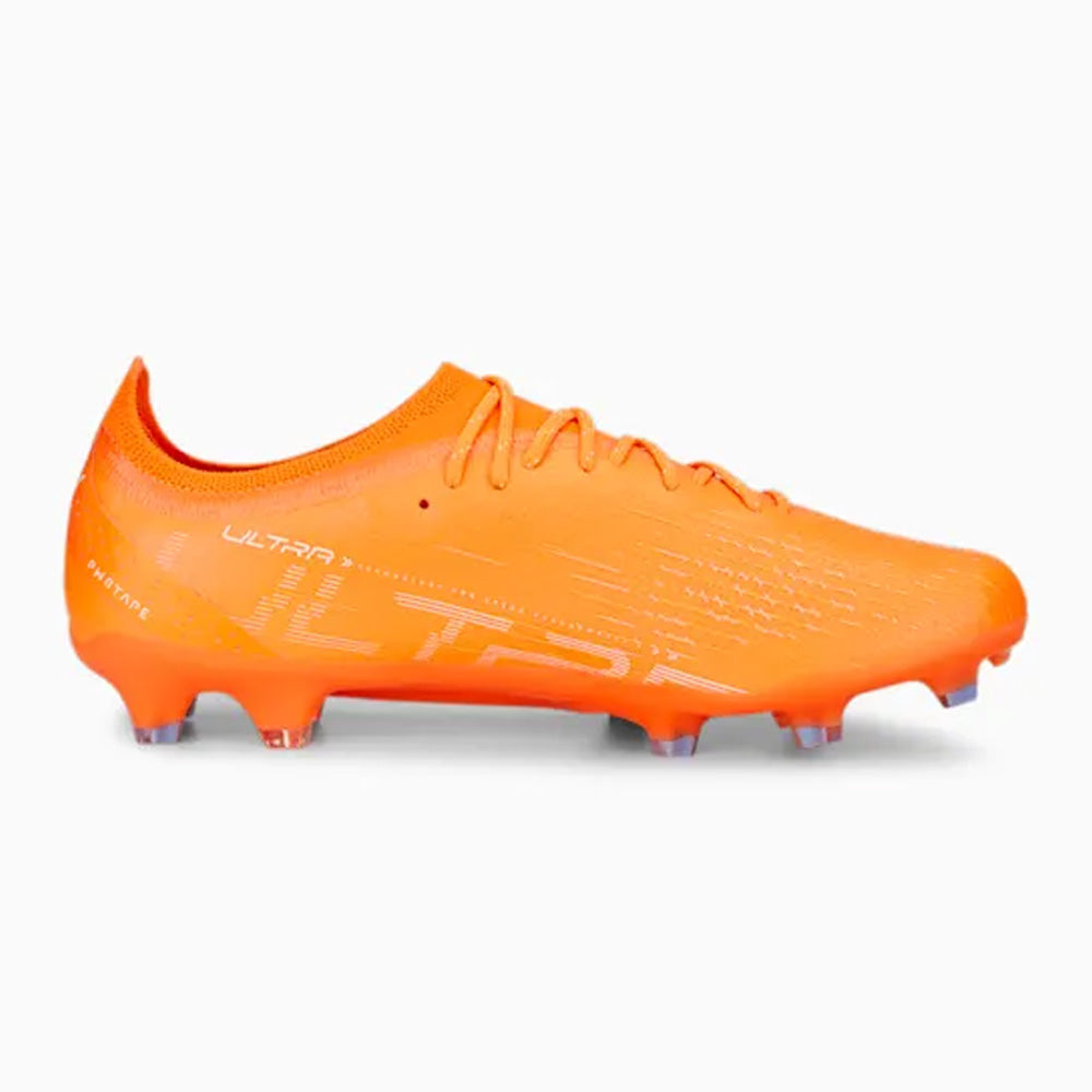 Puma Ultra Ultimate FG/AG Football Boots - Ultra Orange White Blue