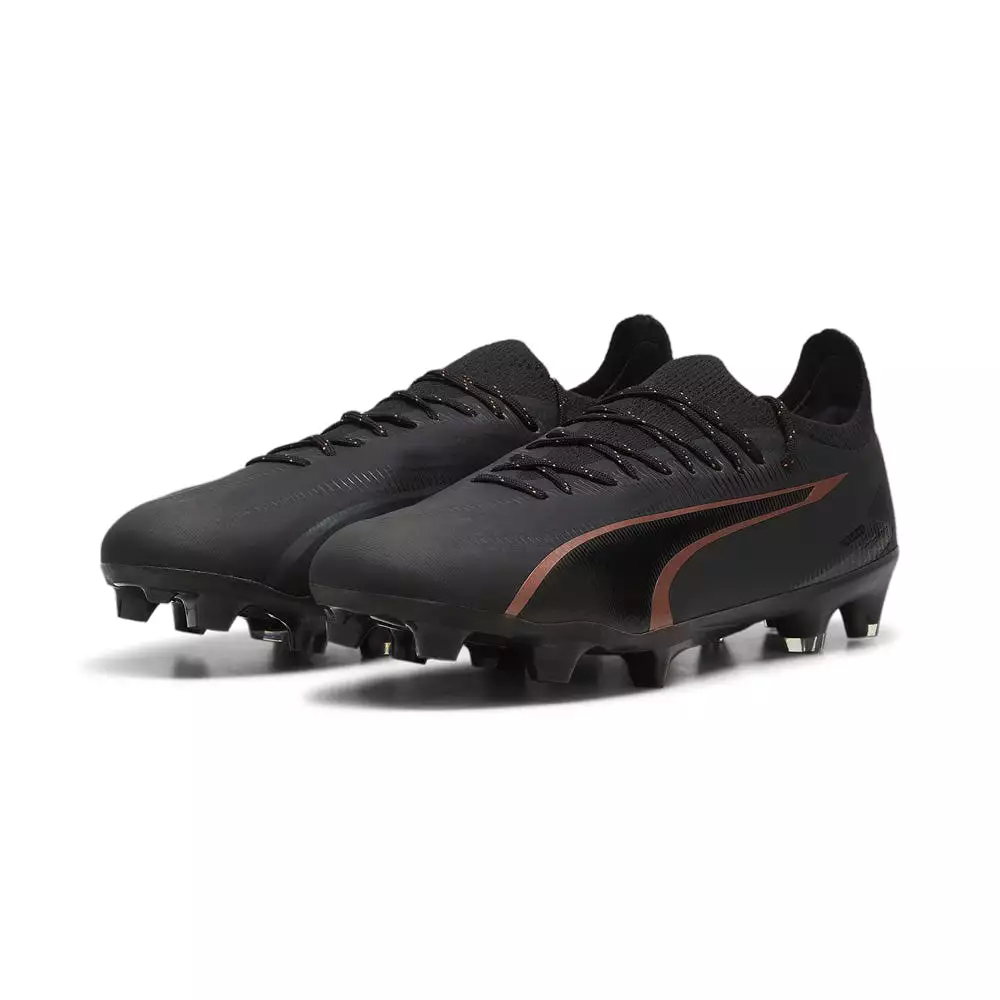 Puma Ultra Ultimate Football Boots - Black/Copper Rose