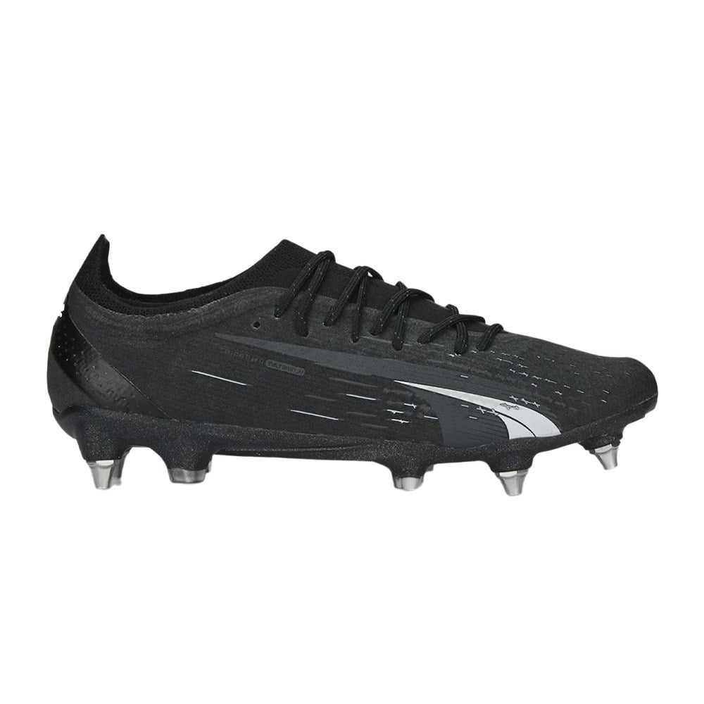 Puma Ultra Ultimate SG Football Boots - Black/White