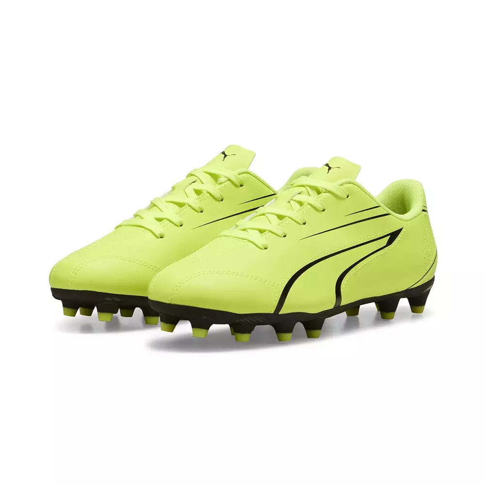 Puma Vitoria Football Boots Electric Lime Black