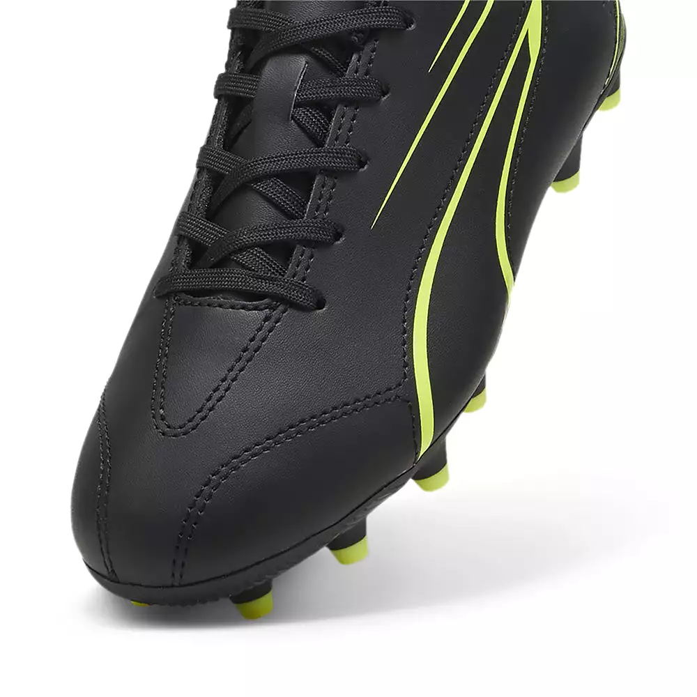 Puma Vitoria Junior Football Boots Black Electric Lime