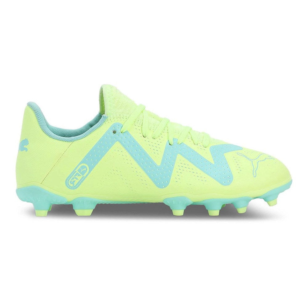 Puma Youth Football Boots - Future Play FG/AG - Yellow/Blue