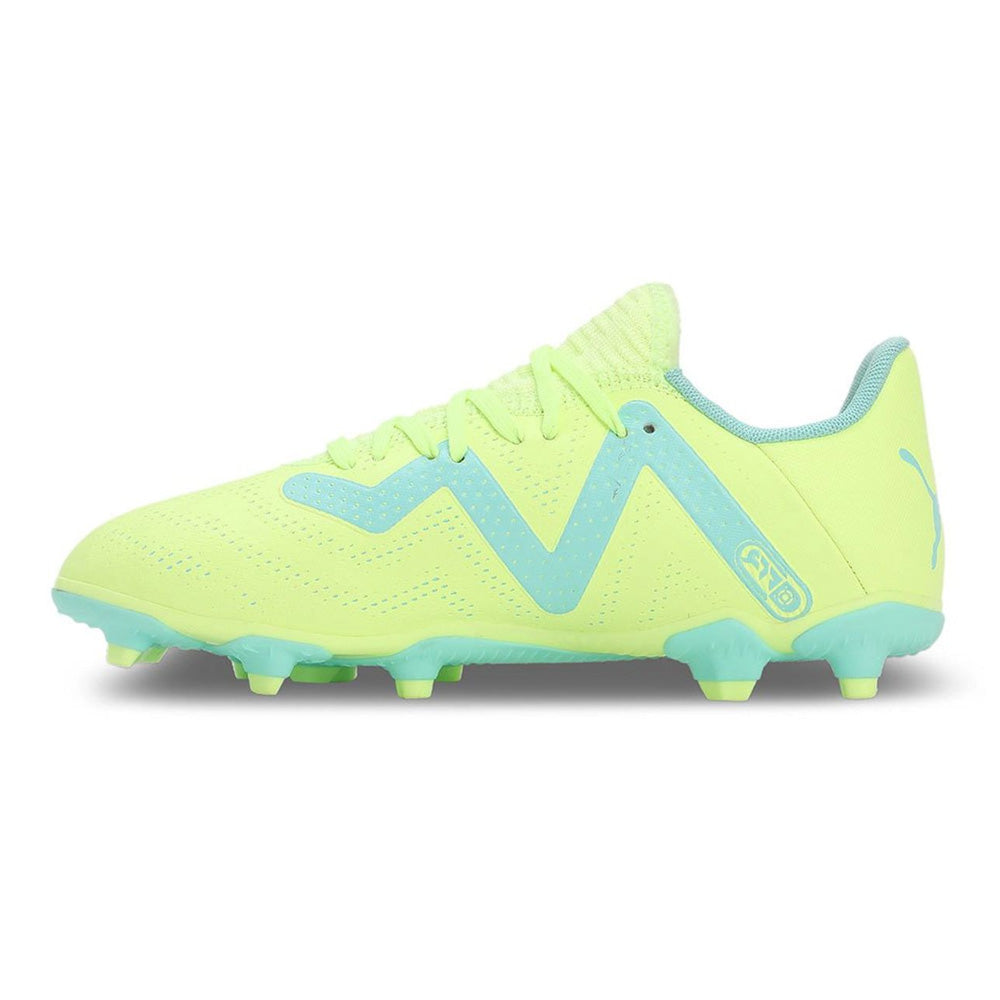 Puma Youth Football Boots - Future Play FG/AG - Yellow/Blue