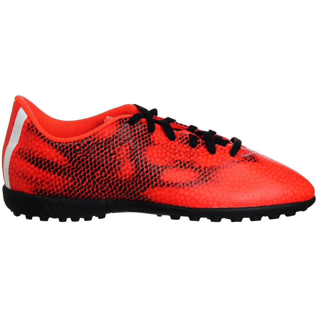 Red Adidas F5 Football Boots for Kids