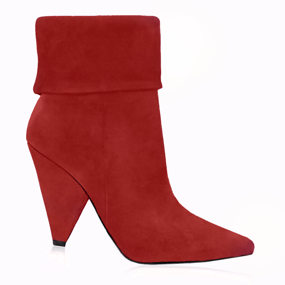 Red Aurora Suede