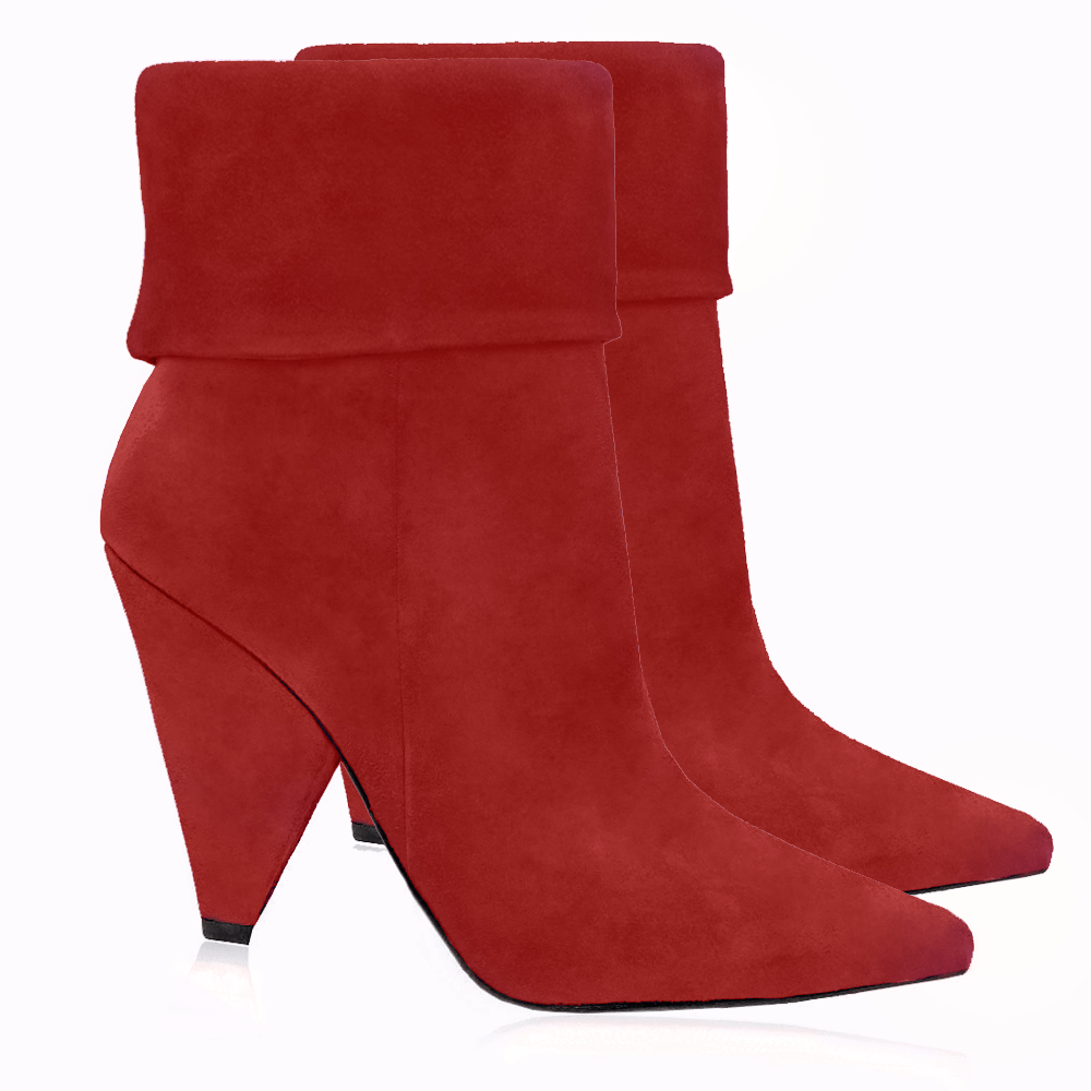 Red Aurora Suede